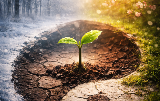 The Cyclic Rebirth: Grief, Illusion, and the Flower of the Soul